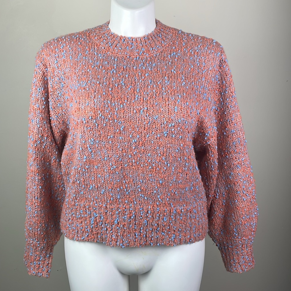 Moon River Textured Sweater Popcorn Knit